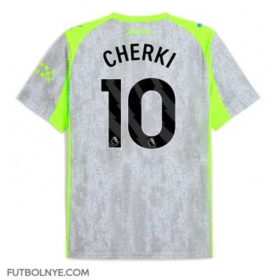 Camiseta Manchester City Rayan Cherki #10 Tercera Equipación 2025-26 manga corta Camiseta Manchester City Rayan Cherki #10 Tercera Equipación 2025-26 manga corta